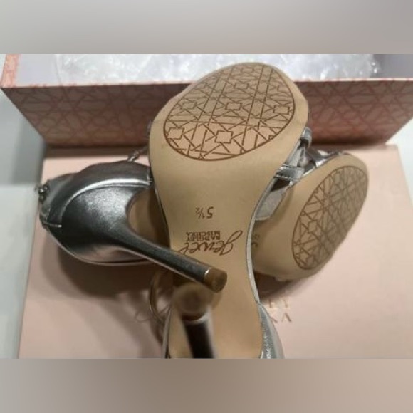 Jewel Badgley Mischka Hazel Embellished T-Strap Sandal - Picture 3 of 7